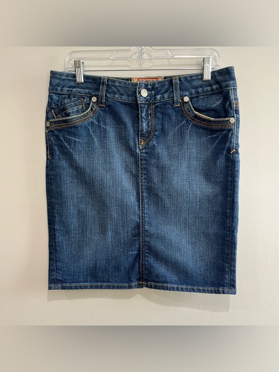 guess Dresses & Skirts - Guess Denim Skirt Women's 30 20" USA Made Y2K